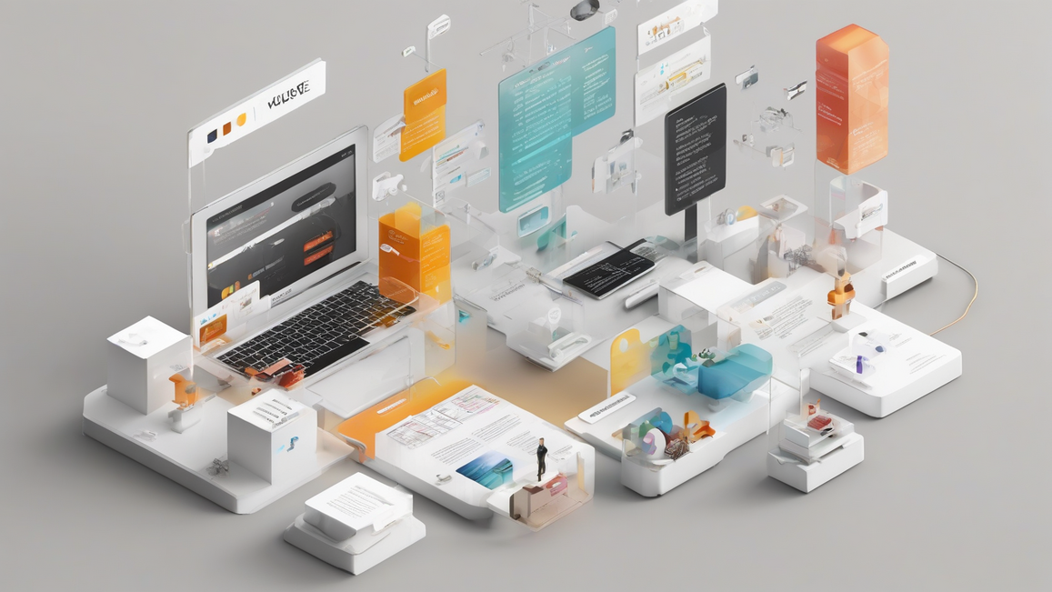 Illustrates the varying complexity and types of websites, from simple informational sites to complex web applications.